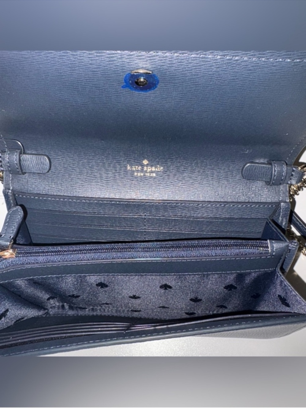 Kate Spade Madison Willow Colorblock Wallet Crossbody nwot - Picture 4 of 6